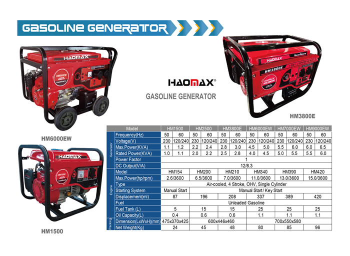 Gasoline Generator-3